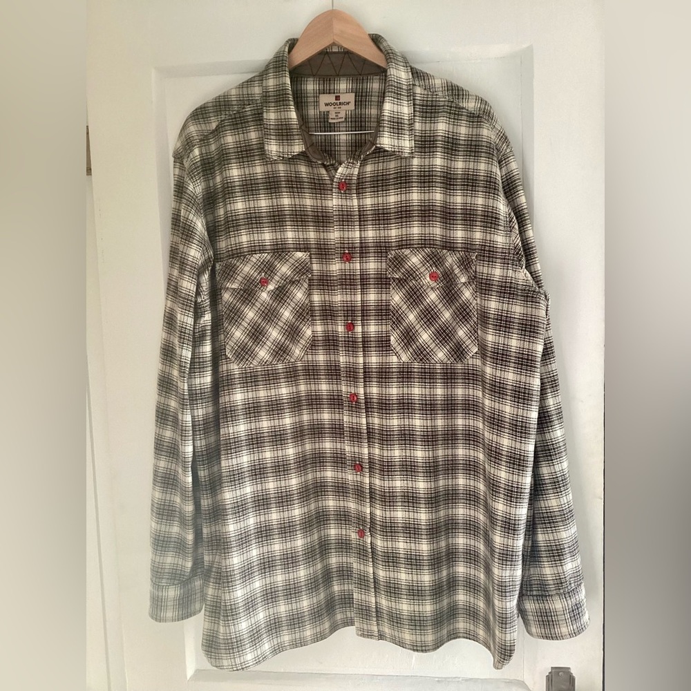 Woolrich men’s XL long-sleeved flannel shirt
